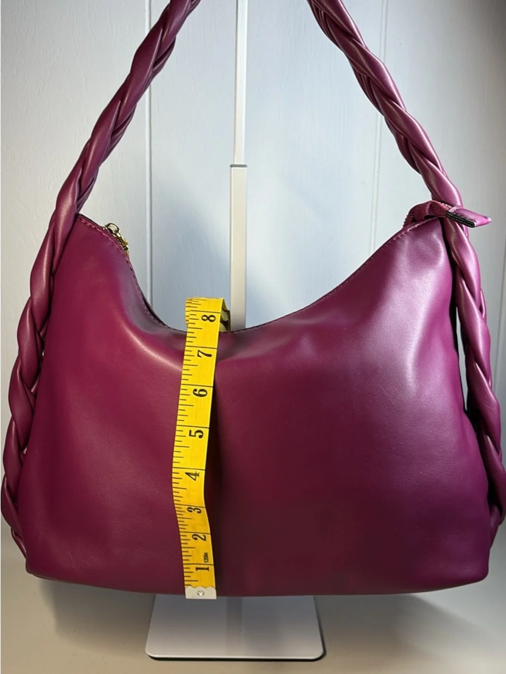 New Delilah Vegan Knotted Hobo bag Jen & Co.